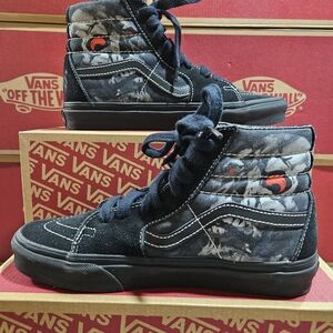 Vans Sk8-Hi Midnight Shift Black Skate Shoes